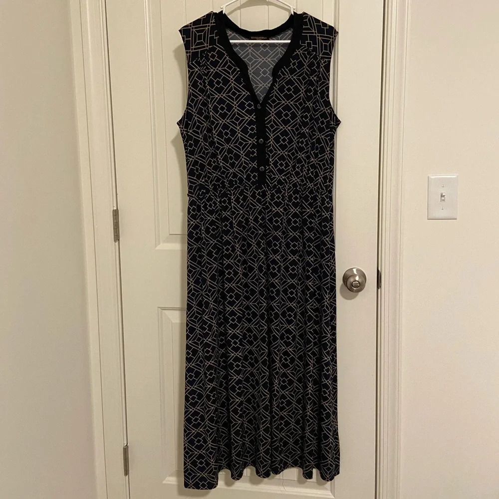 EUC | Susan Lawrence women’s sleeveless dress — XL/XXL‎